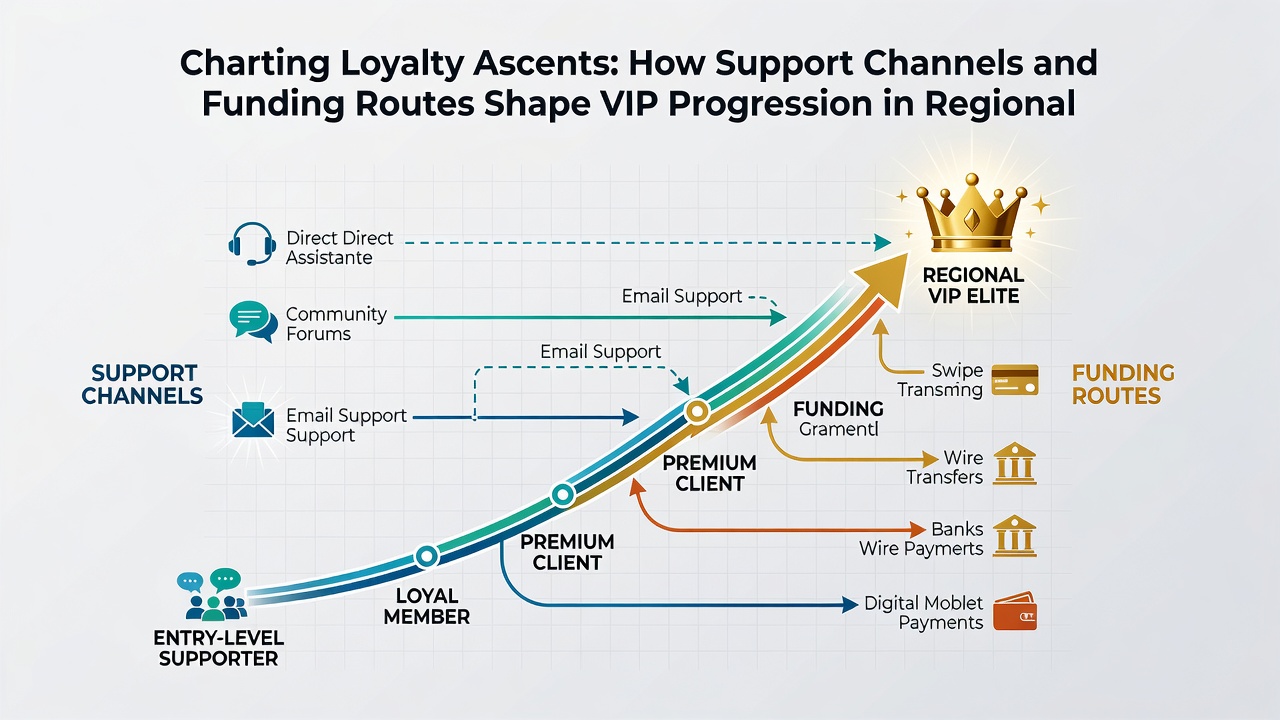 Darstellung von Transaktionsflüssen und Support-Interaktionen in VIP-Programmen für mobile Sport- und Tischspiel-Plattformen
